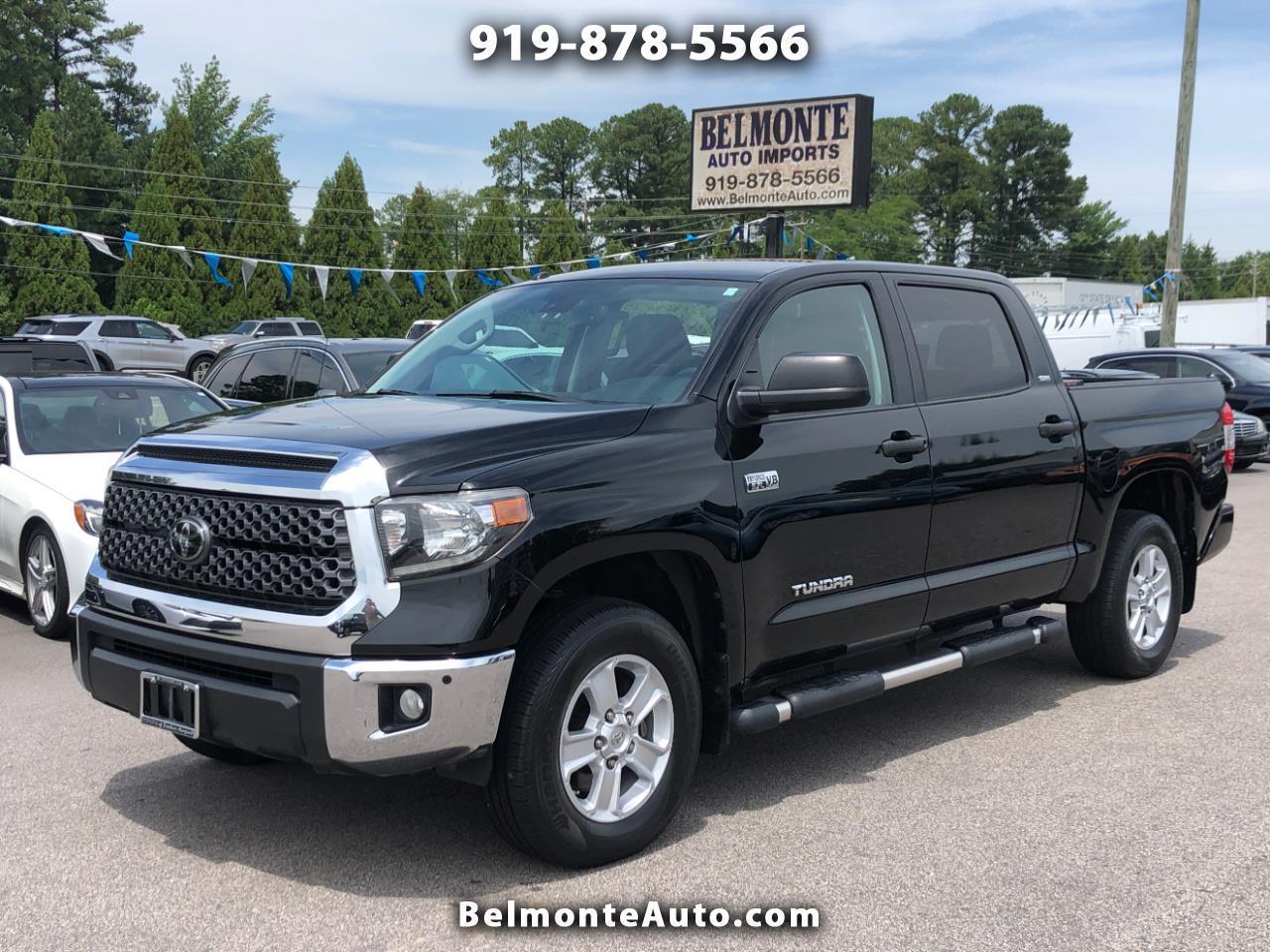 2018 Toyota Tundra 4WD SR5 CrewMax 5.5' Bed 5.7L (Natl)