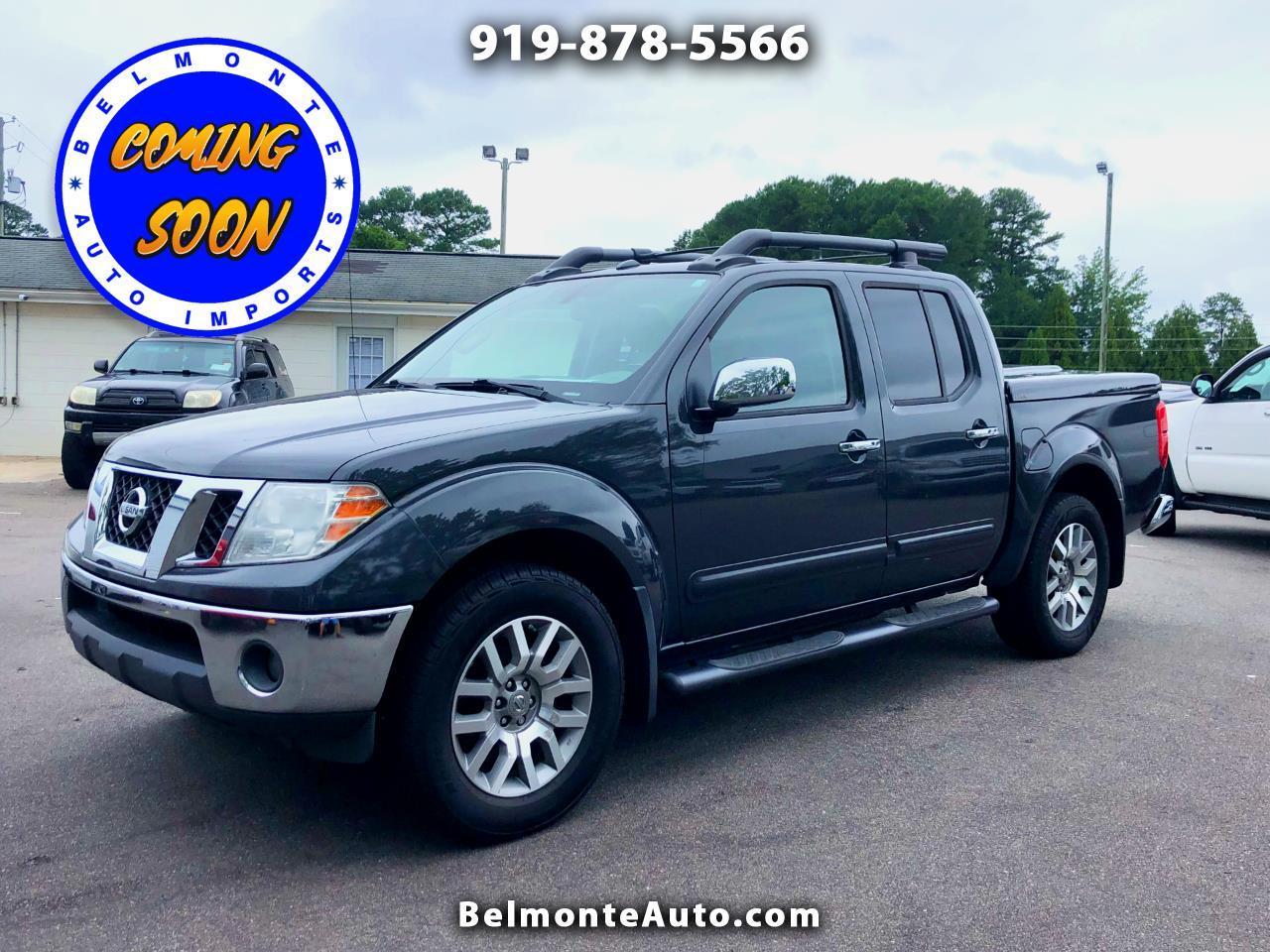 Gray 2012 Nissan Frontier Pickup Truck Four-Wheel Drive Automatic