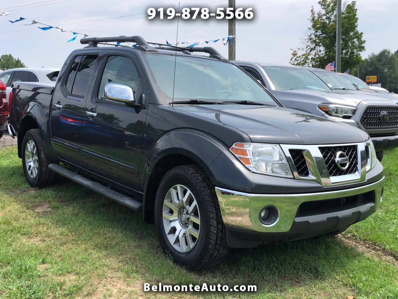 Gray 2012 Nissan Frontier Pickup Truck Four-Wheel Drive Automatic