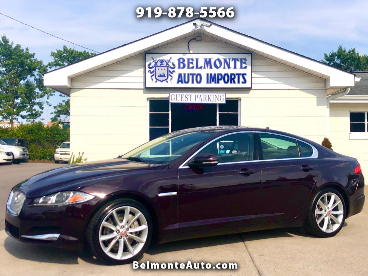 Red (Maroon) 2015 Jaguar XF Sedan All-Wheel Drive Automatic