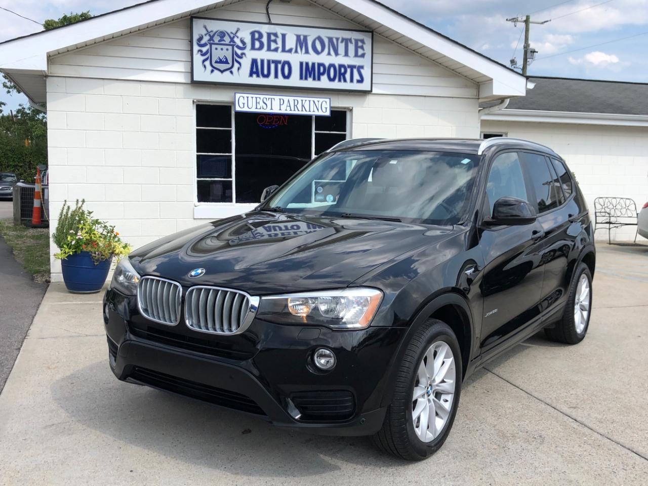 BMW X3 xDrive28i Sports Activity Vehicle 2017