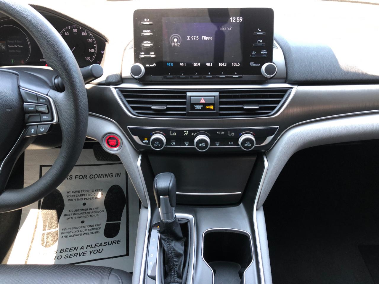 Honda Accord Sedan LX 1.5T CVT 2020