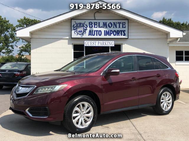 Red 2016 Acura RDX SUV / Crossover Front-Wheel Drive Automatic
