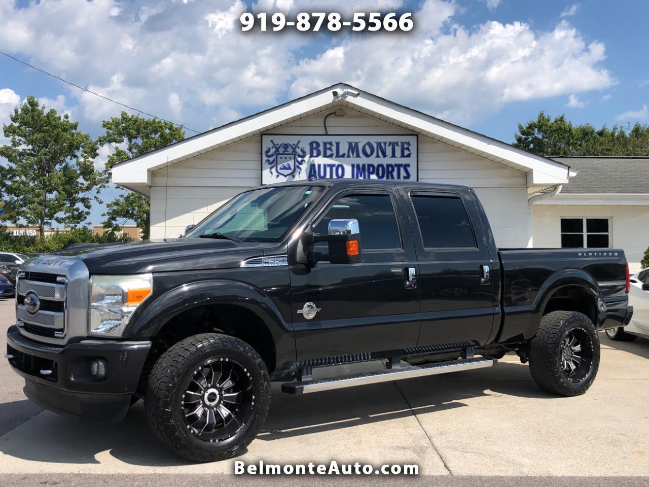 2015 Ford Super Duty F-350 SRW 4WD Crew Cab 172" Platinum