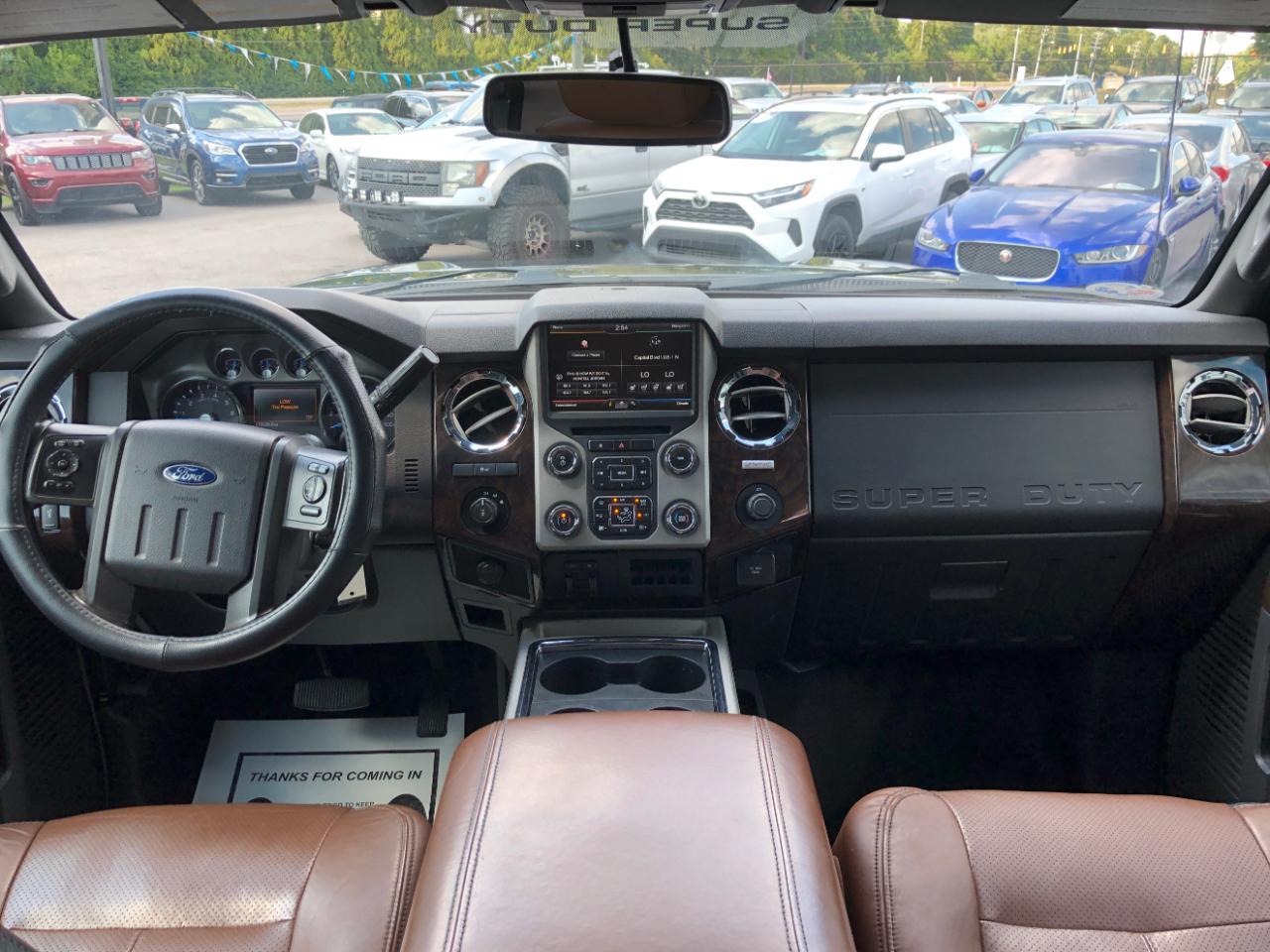 Ford Super Duty F-350 SRW 4WD Crew Cab 172" Platinum 2015
