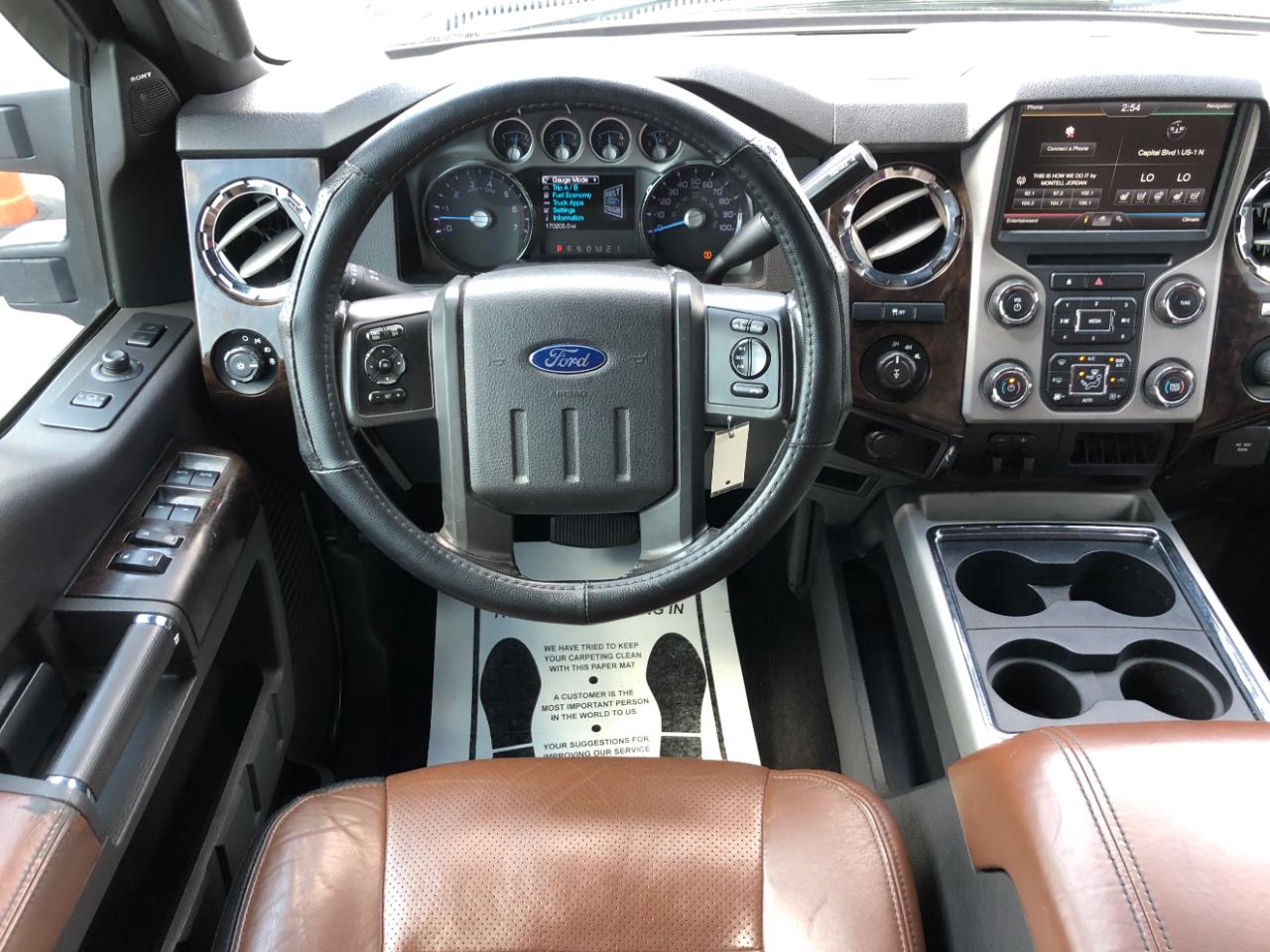 Ford Super Duty F-350 SRW 4WD Crew Cab 172" Platinum 2015