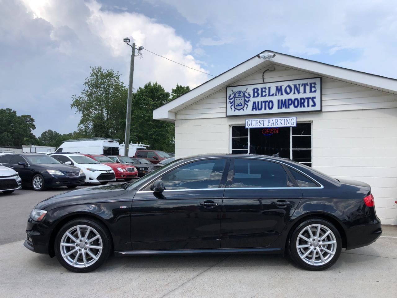 Audi A4 4dr Sdn CVT FrontTrak 2.0T Premium Plus 2014