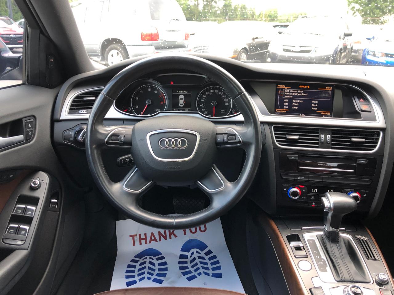 Audi A4 4dr Sdn CVT FrontTrak 2.0T Premium Plus 2014