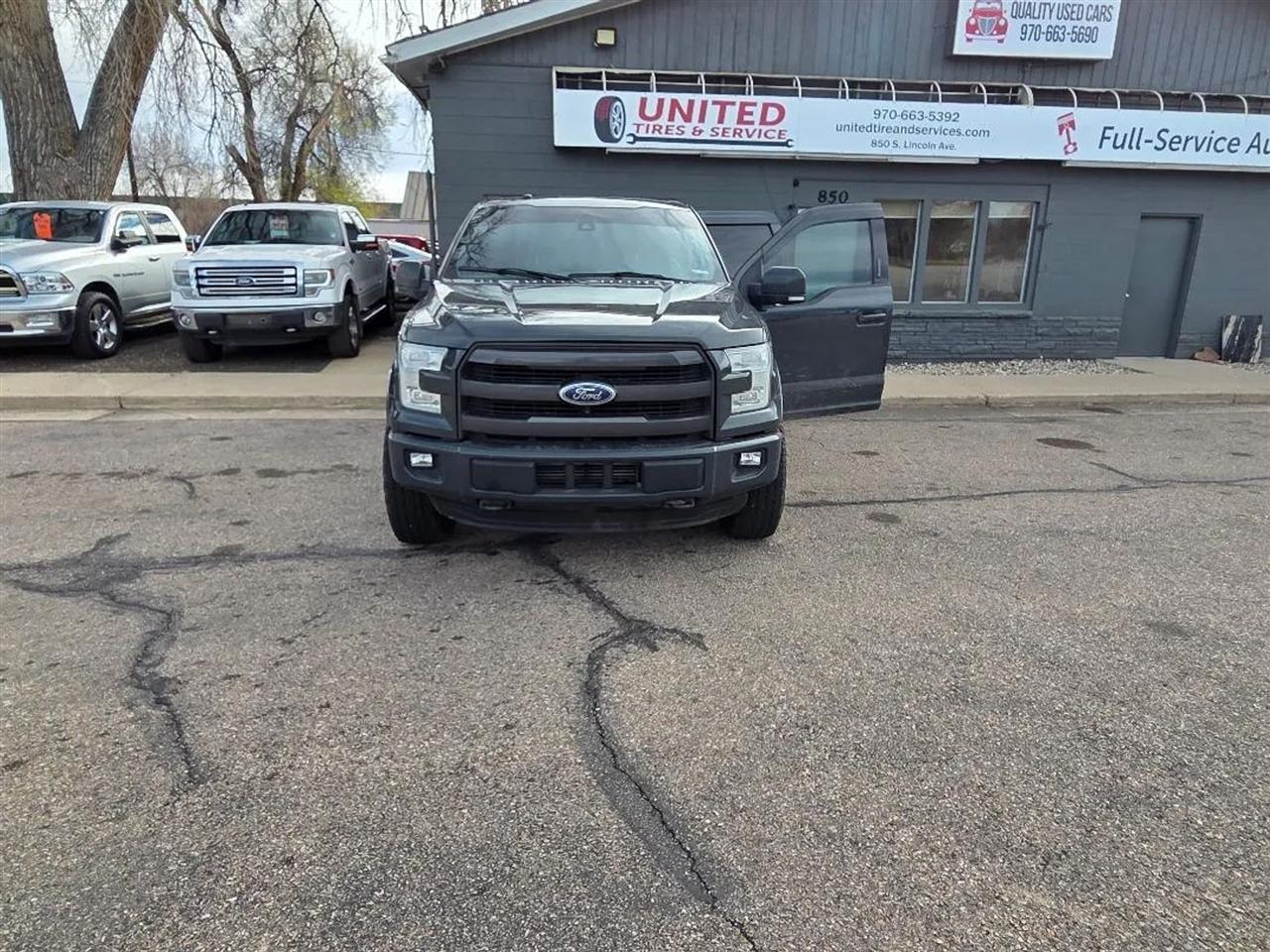 Ford F-150 Lariat SuperCrew 5.5-ft. Bed 4WD 2016