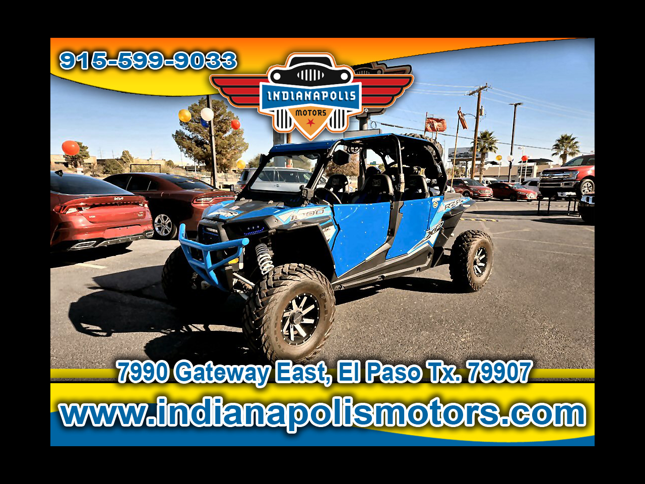 Polaris RZR XP 4 Turbo EPS  2016