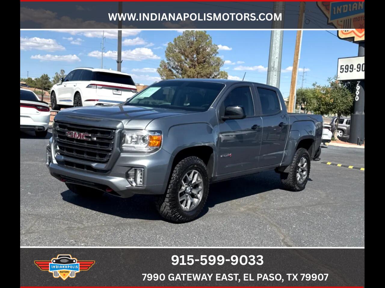 2022 GMC Canyon AT4 Crew Cab w/Leather 4WD