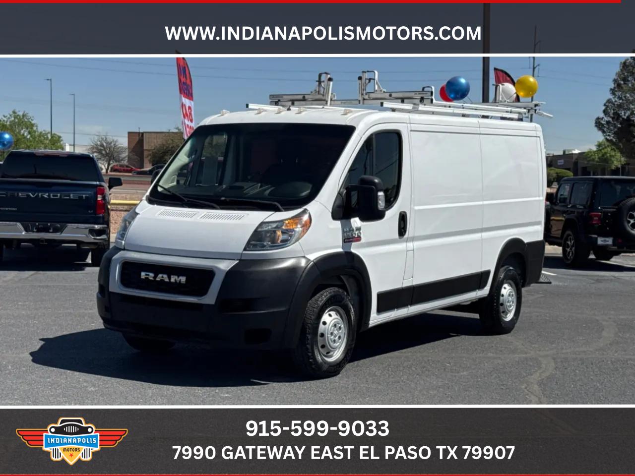 RAM Promaster 1500 Low Roof 136-in. WB 2020