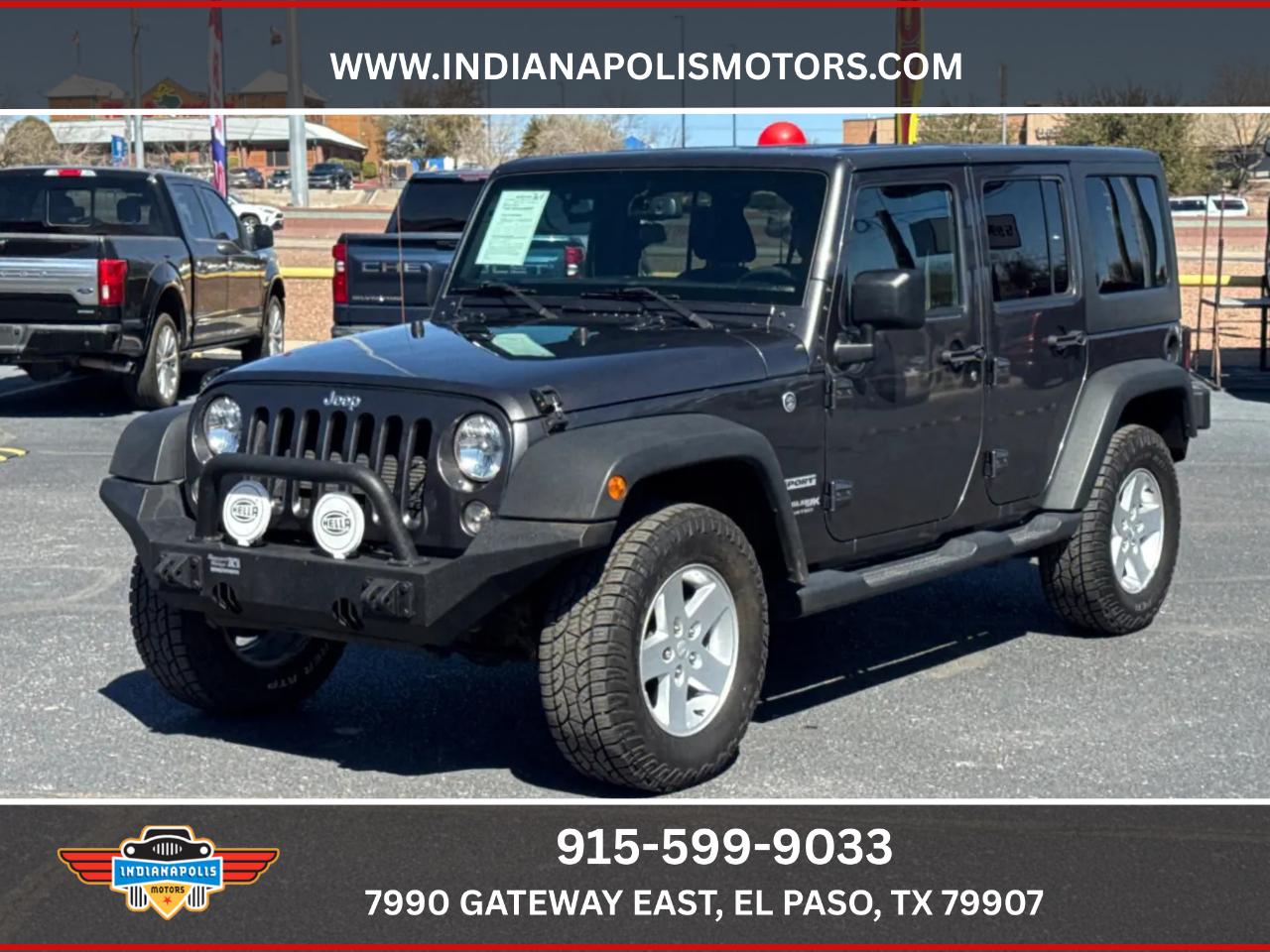 2018 Jeep Wrangler JK Unlimited Sport 4WD