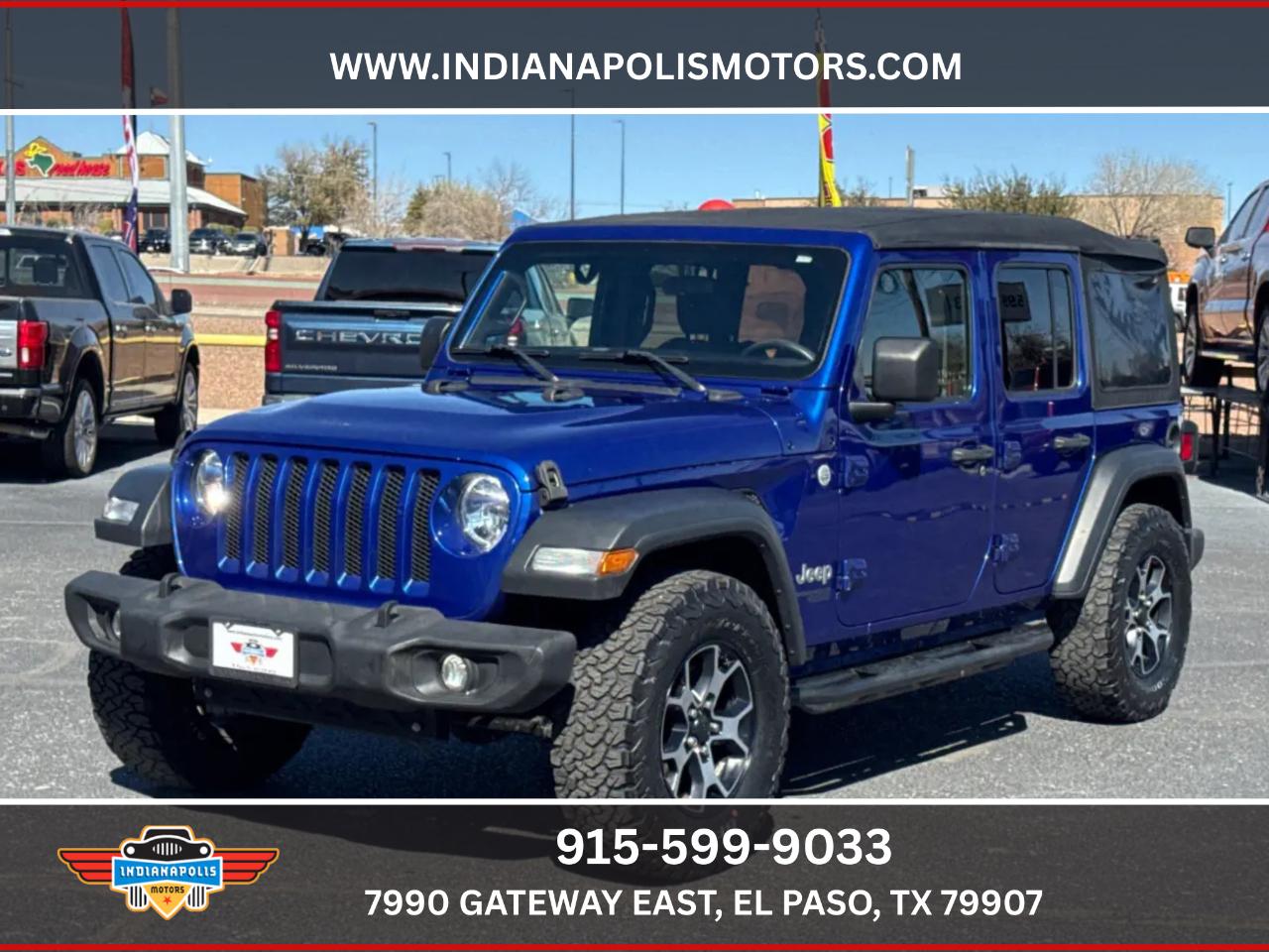 Jeep Wrangler Unlimited Sport 2019
