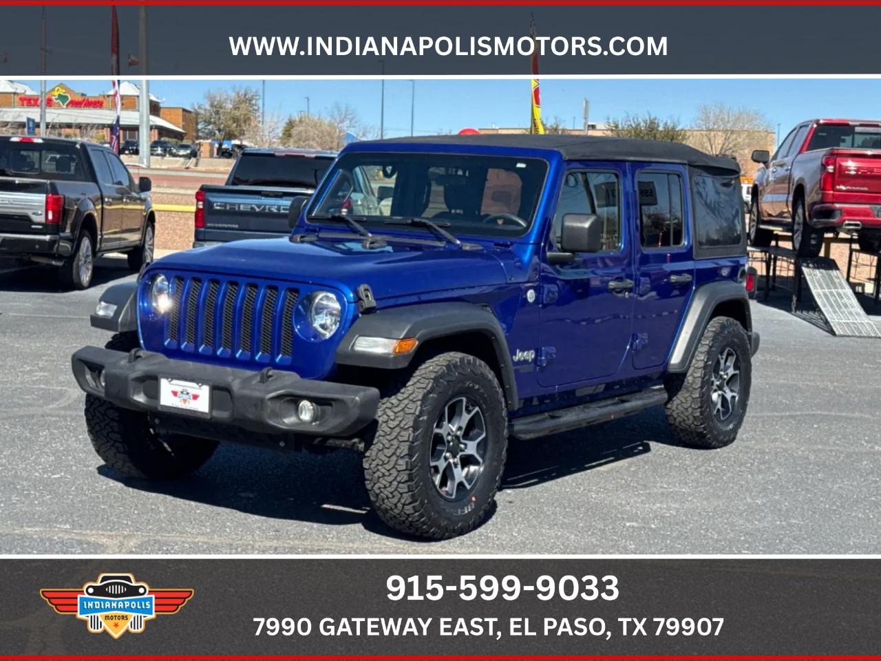 2019 Jeep Wrangler Unlimited Sport