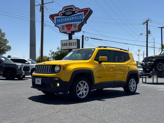 Yellow 2016 Jeep Renegade SUV / Crossover Four-Wheel Drive Automatic