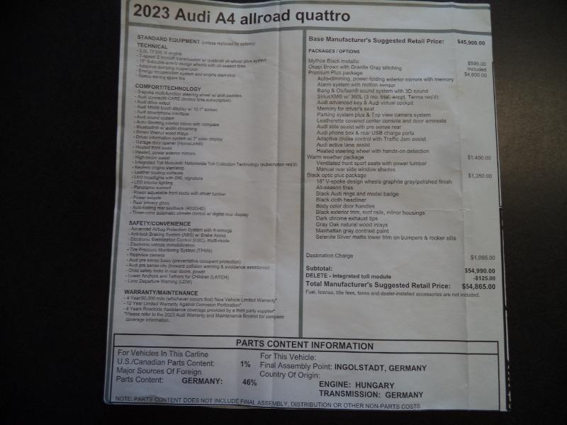 Audi A4 allroad Premium Plus quattro 2023