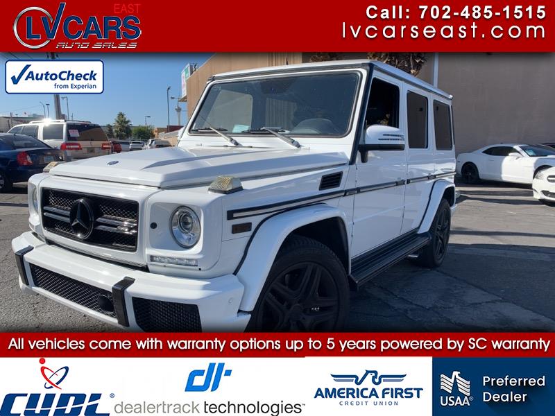 Used 2015 Mercedes Benz G Class G63 Amg 4matic For Sale In