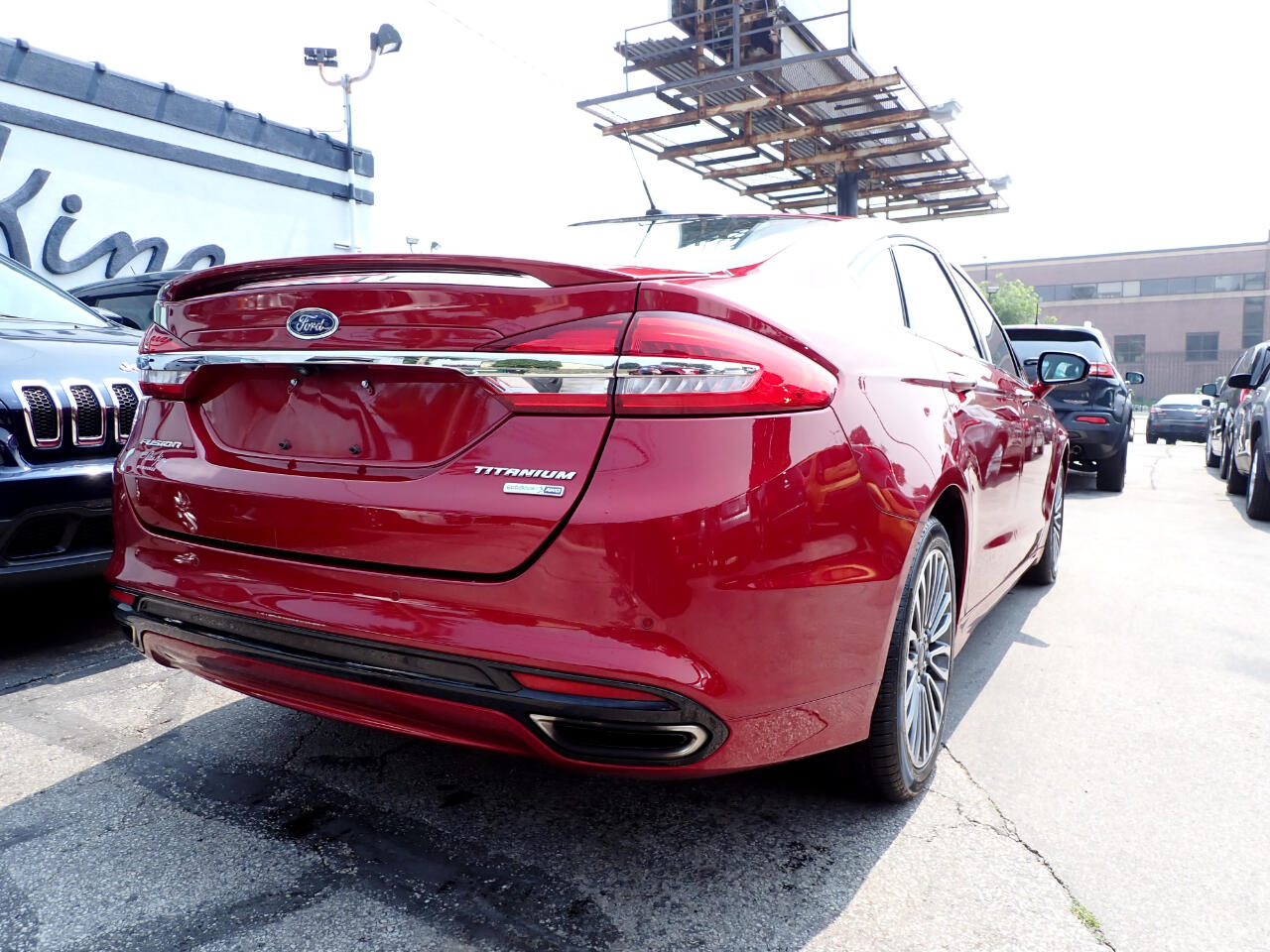 Ford Fusion Titanium AWD 2017