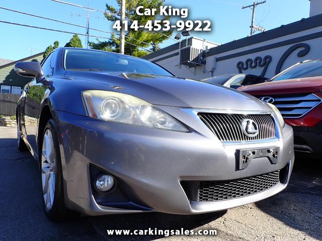 Gray 2012 Lexus IS Sedan All-Wheel Drive Automatic