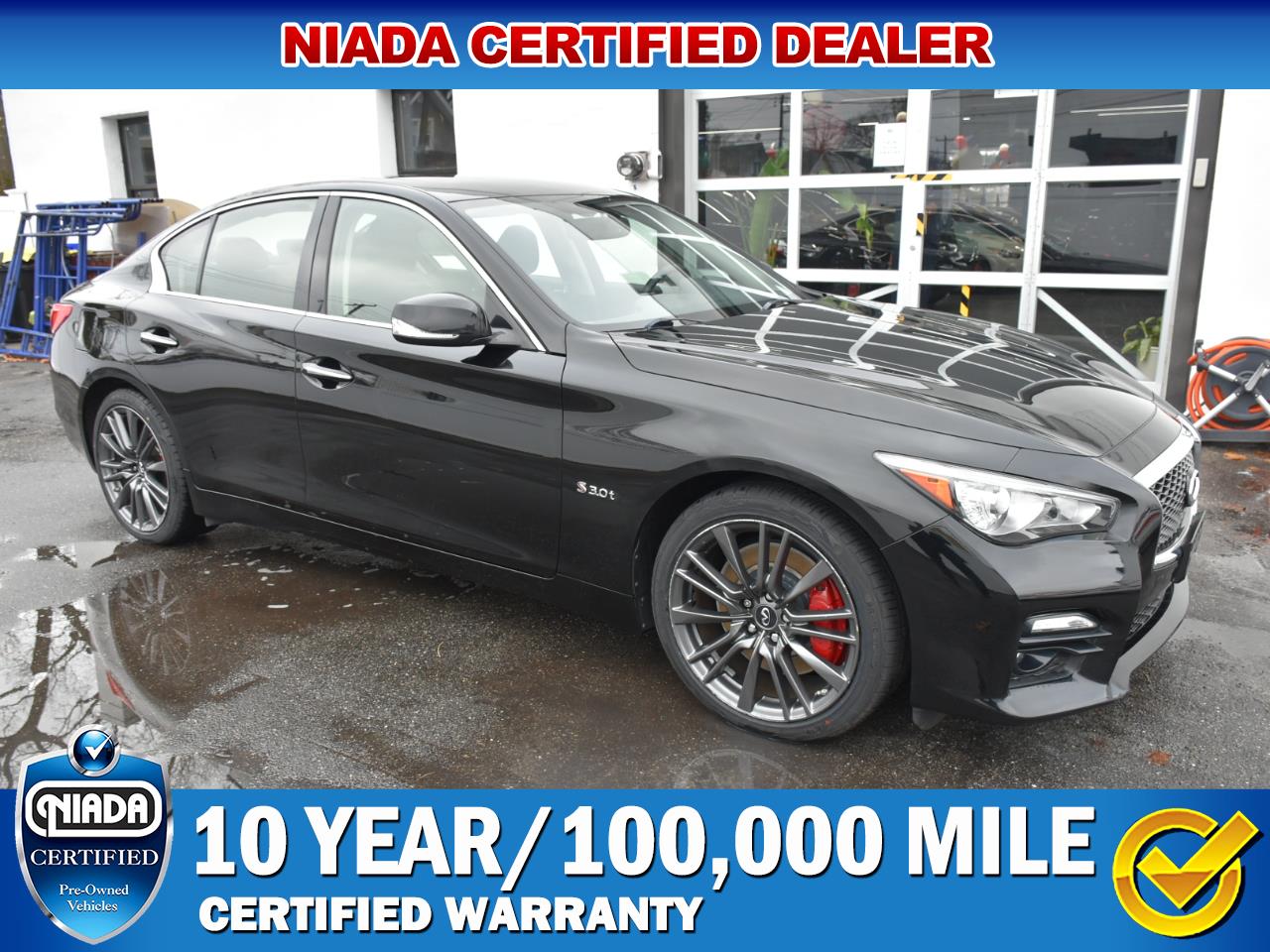 2017 Infiniti Q50 Red Sport 400 AWD