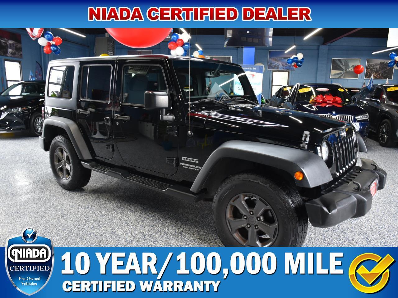 2016 Jeep Wrangler Unlimited Sport 4WD