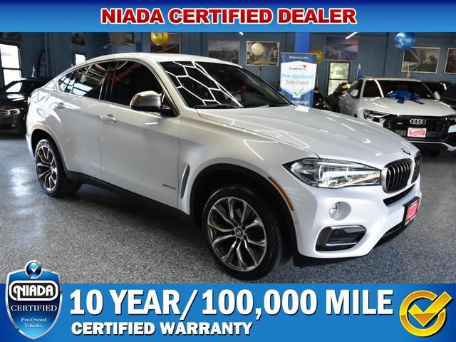 White 2019 BMW X6 xDrive35i AWD SUV / Crossover All-Wheel Drive 9-Speed Automatic