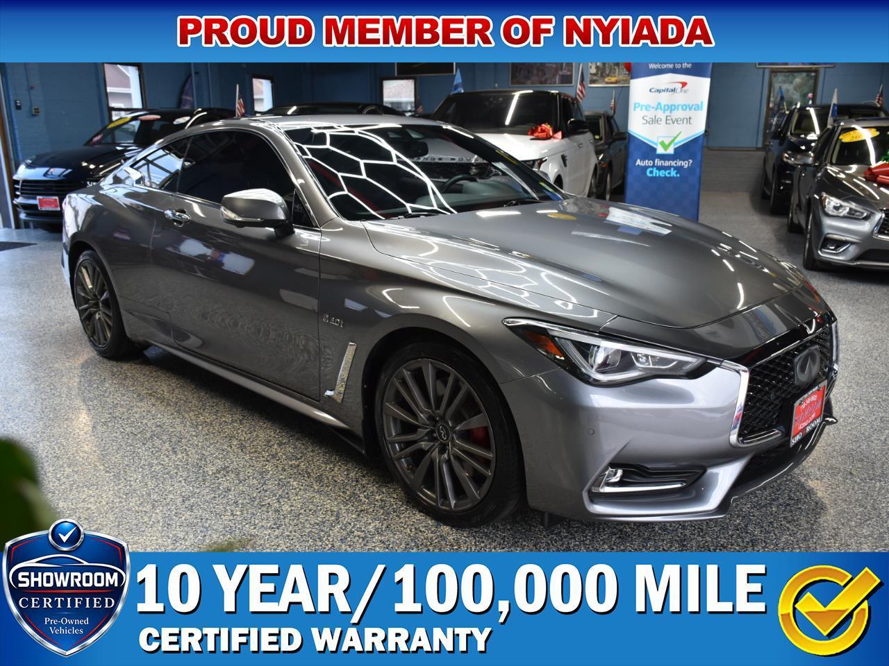 2017 Infiniti Q60 Red Sport 400 AWD
