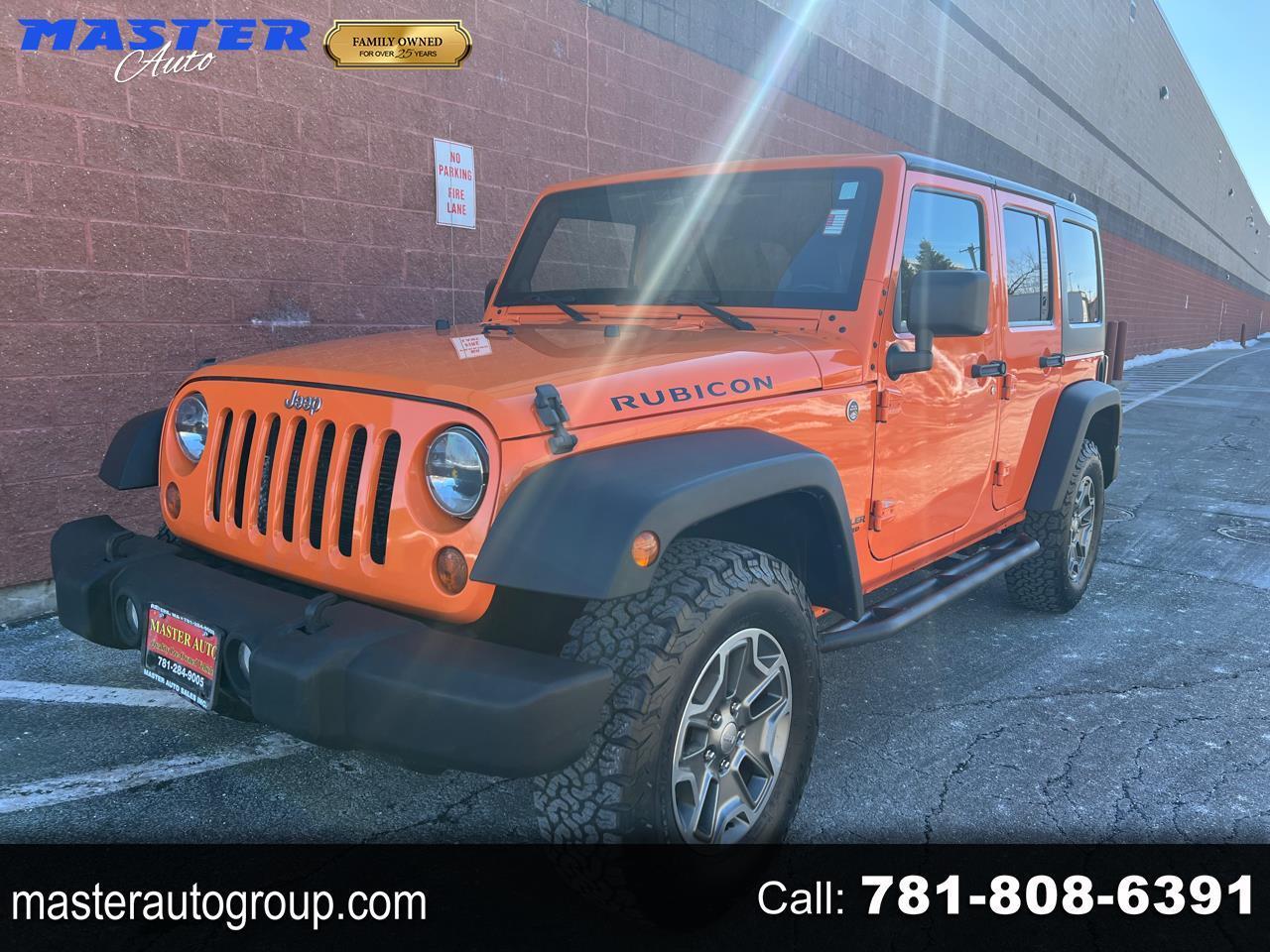 2013 Jeep Wrangler Unlimited Rubicon 4WD