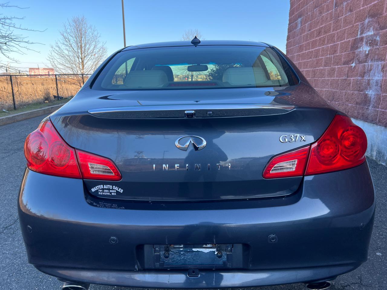 Infiniti G Sedan 37x AWD 2013