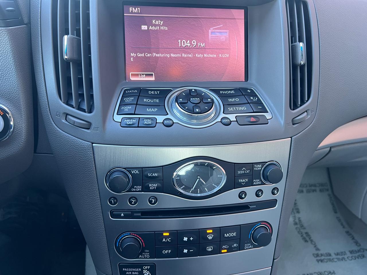 Infiniti G Sedan 37x AWD 2013