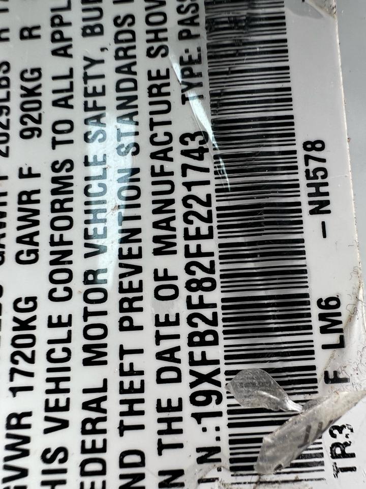 Honda Civic EX Sedan CVT 2015