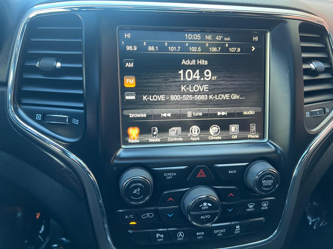 Jeep Grand Cherokee 4WD 4dr Laredo Altitude 2017