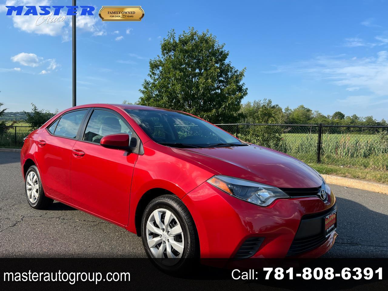 Toyota Corolla 4dr Sdn Auto LE (Natl) 2015
