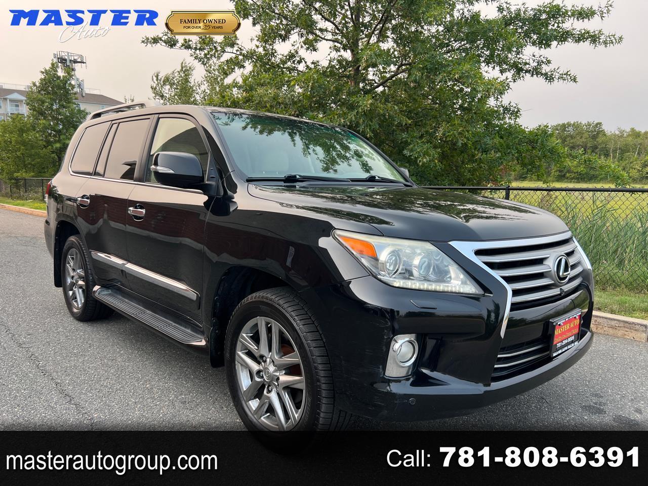 Lexus LX 570 4D SUV AWD w/3-Row 2013