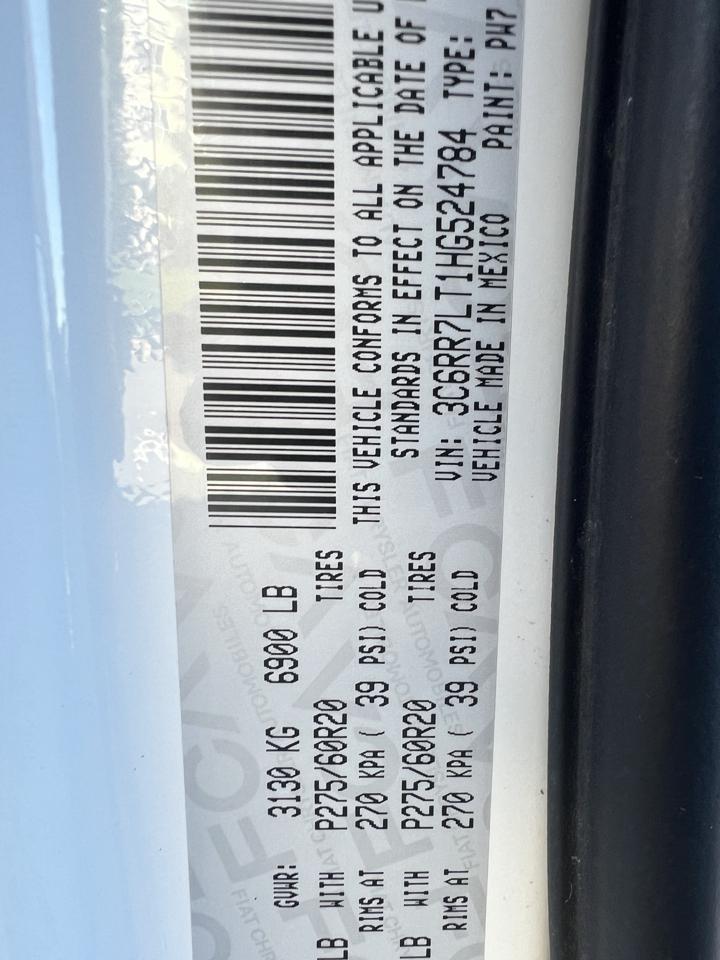 RAM 1500 Big Horn Quad Cab 4WD SWB 2017