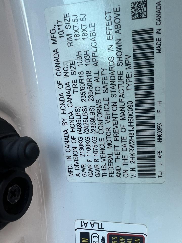 Honda CR-V EX-L AWD 2018