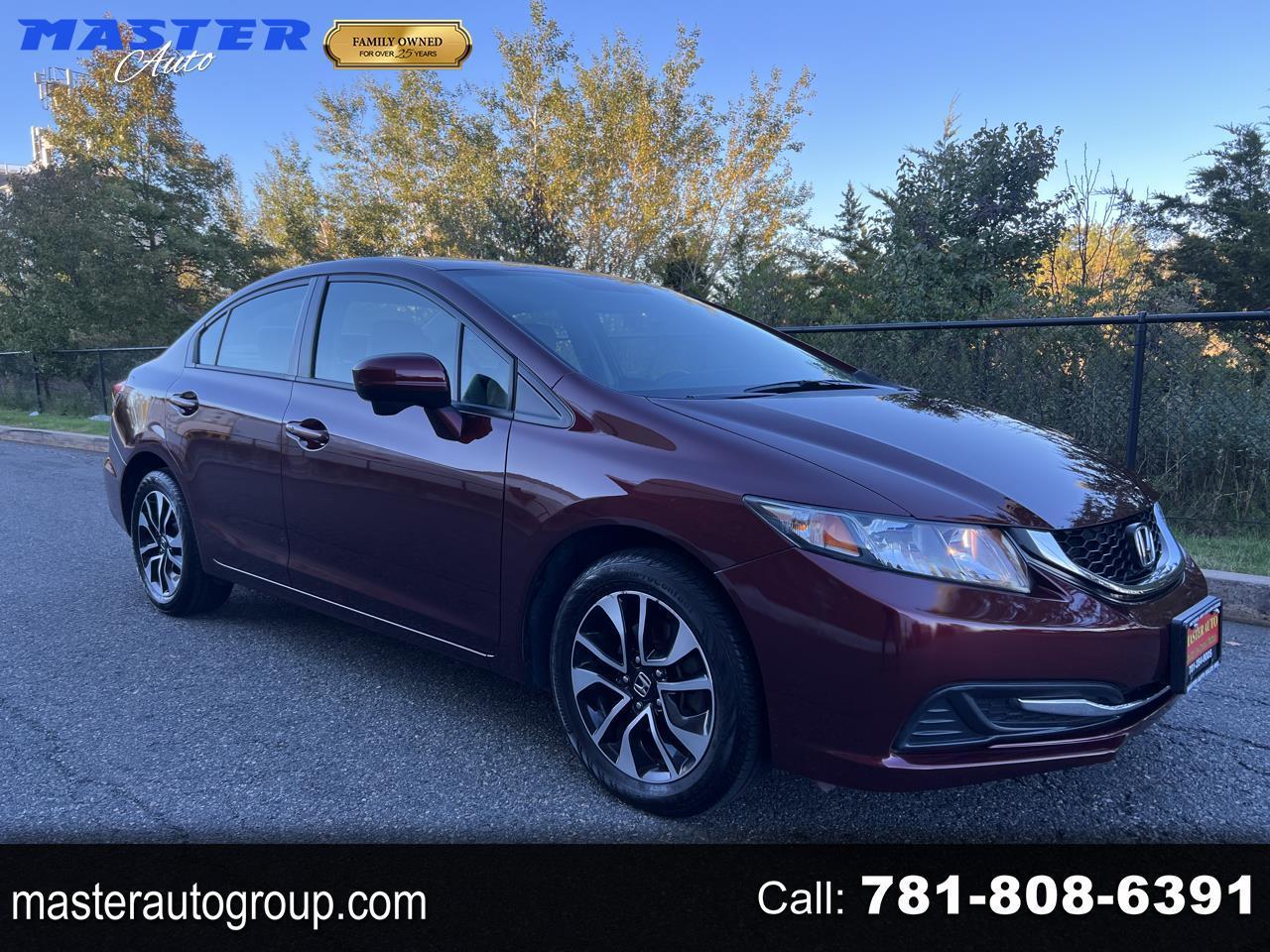 Honda Civic EX Sedan CVT 2015