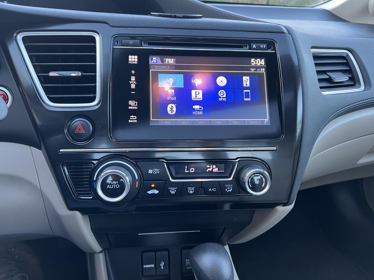 Honda Civic EX Sedan CVT 2015