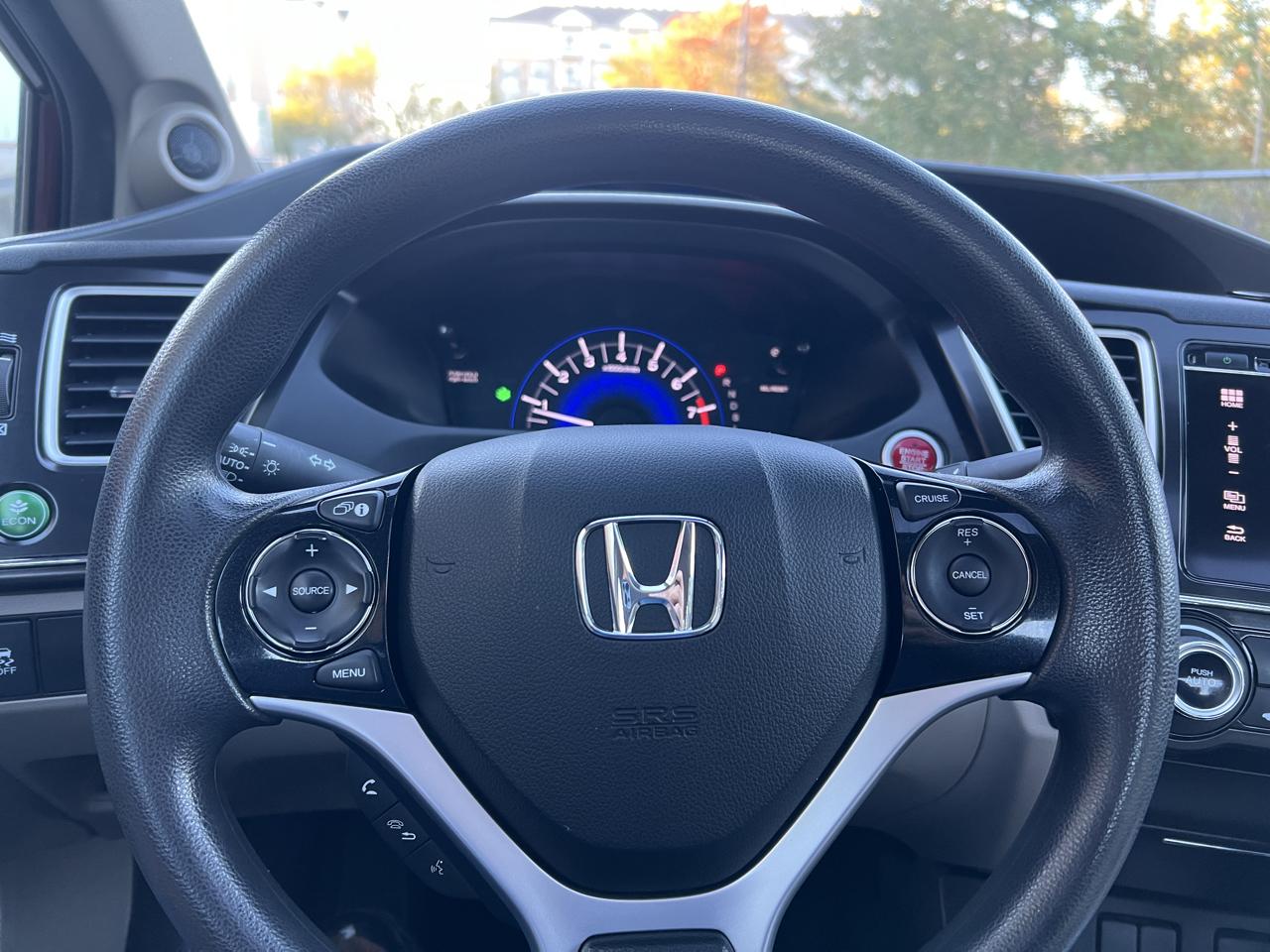 Honda Civic EX Sedan CVT 2015