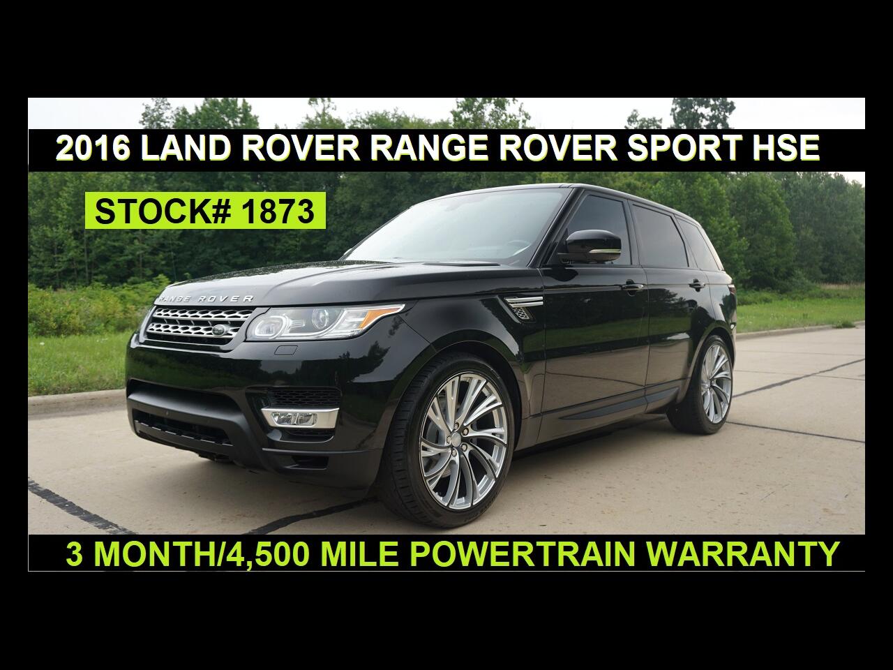 Land Rover Range Rover Sport 4WD 4dr V6 HSE 2016
