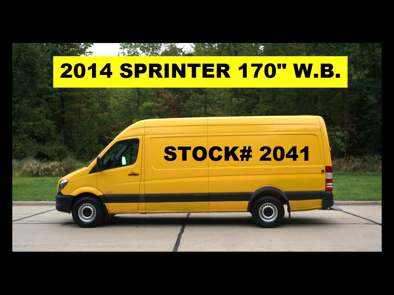 Freightliner Sprinter Cargo Vans 2500 170" 2014