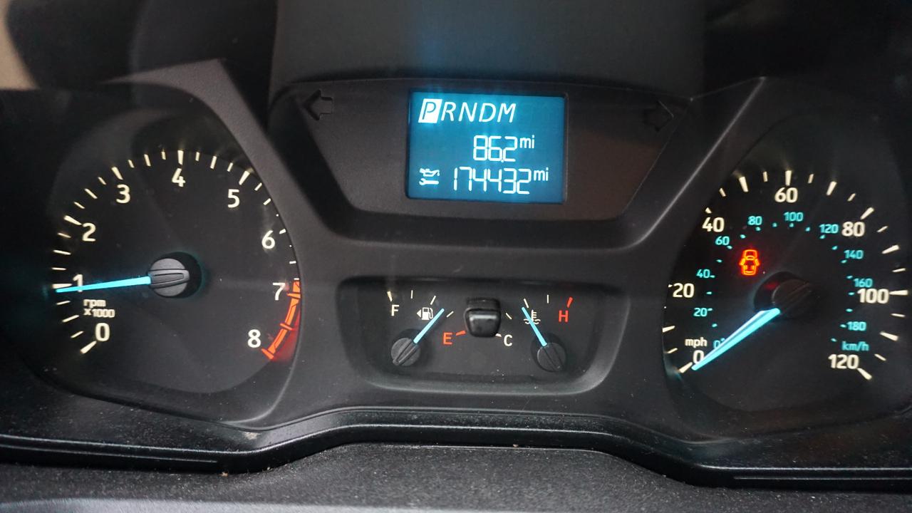 Ford Transit Van T-250 148" Low Rf 9000 GVWR Swing-Out RH Dr 2017