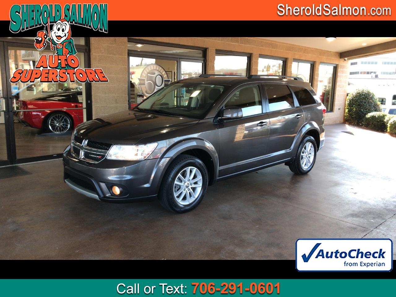 Used 2017 Dodge Journey SXT FWD for Sale in Rome GA 30165 Sherold