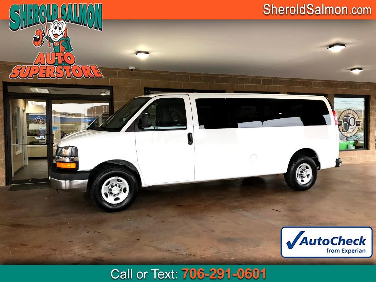 Used 2016 Chevrolet Express Passenger RWD 3500 155" LT w/1LT for Sale