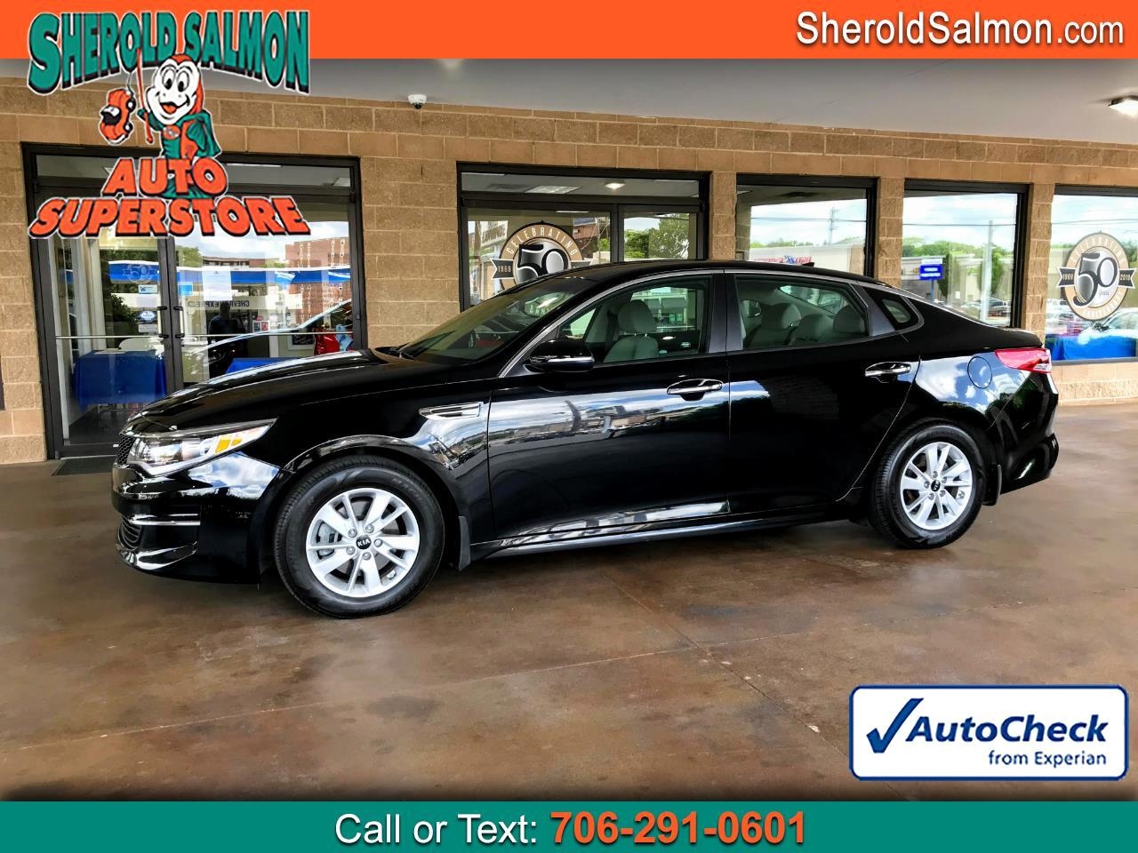 Used 2018 Kia Optima LX Auto for Sale in Rome GA 30165 Sherold Salmon