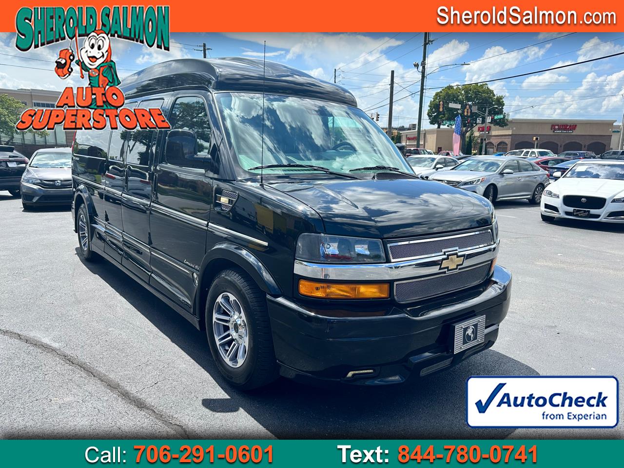 Used 2021 Chevrolet 9 Passenger Conversion Van Base for Sale in Rome GA