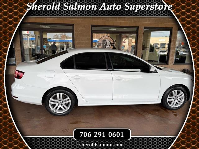 White 2018 Volkswagen Jetta 1.4T S FWD Sedan Front-Wheel Drive