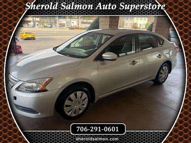 Silver 2014 Nissan Sentra SV Sedan Front-Wheel Drive