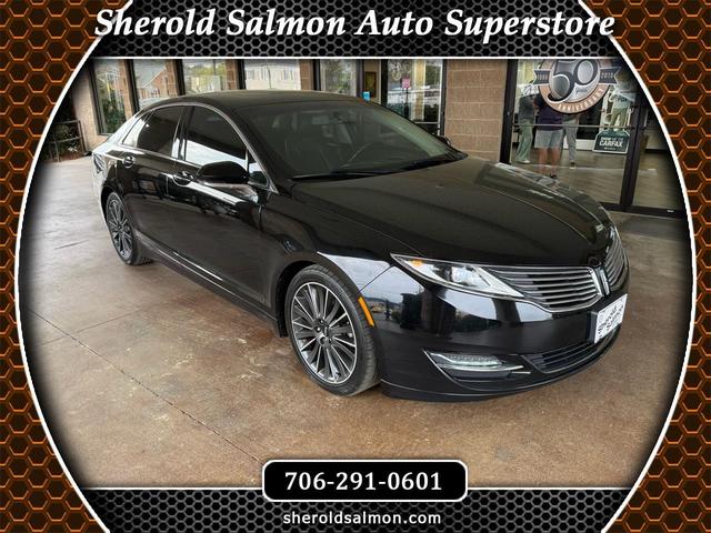 Black 2016 Lincoln MKZ AWD Sedan All-Wheel Drive Automatic